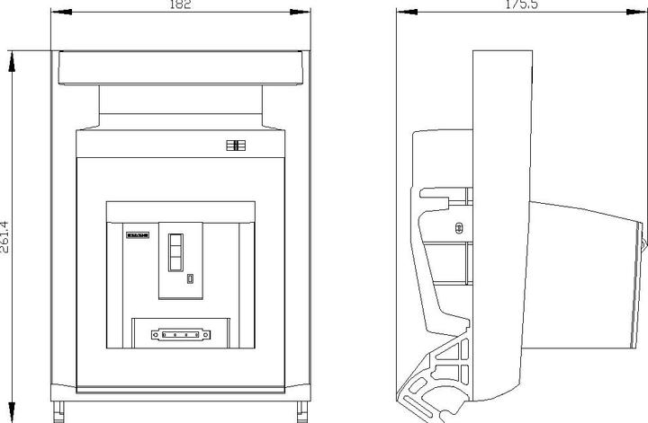 Actual product image Siemens Handle insert 3NP1943-1GB10 1 pc.