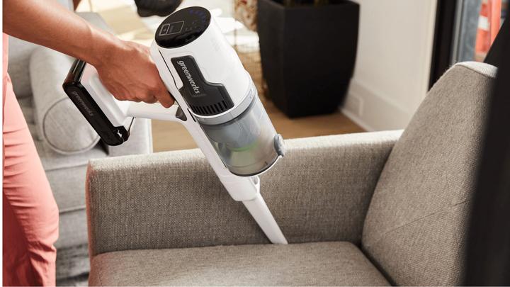 Actual product image Greenworks cordless vacuum cleaner GD24SVK4D 24V 4Ah