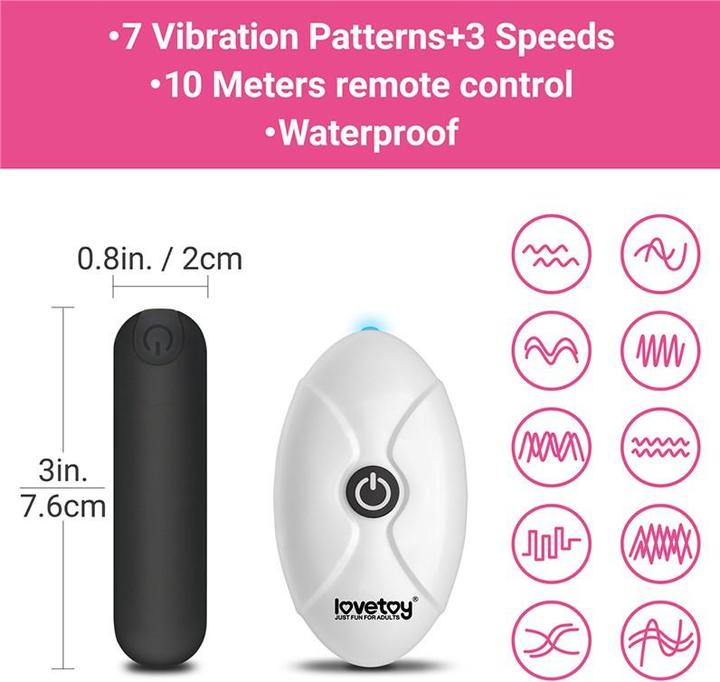 Produktbild Lovetoy Bedrucktes vibrierendes sexy Höschen