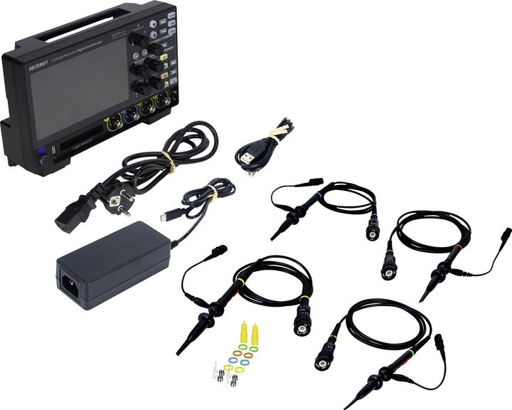 Immagine prodotto Voltcraft DOV1254 LA Digital-Oszilloskop 125 MHz 4-Kanal 1.25 GSa/s 100 Mpts 12 (CAT II)