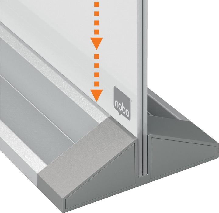 Produktbild Nobo Desktop-Board magnetisch 1905265 weiss brillant (60 x 43 cm)