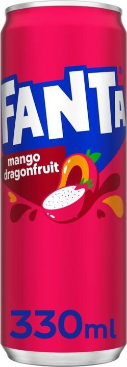 Actual product image Fanta Mango Dragonfruit (24 x 33 cl)