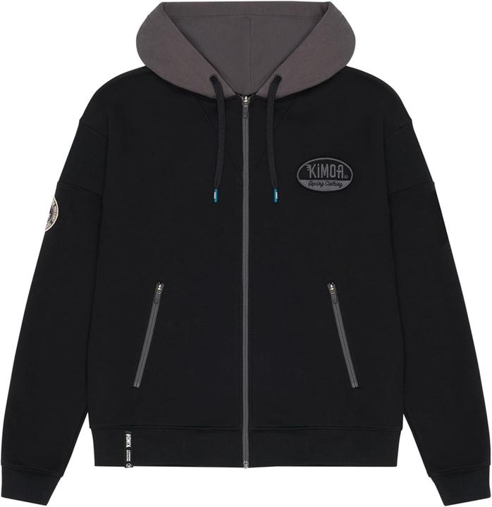 Actual product image Kimoa Patch Racing Hooded Sweatshirt (XL)
