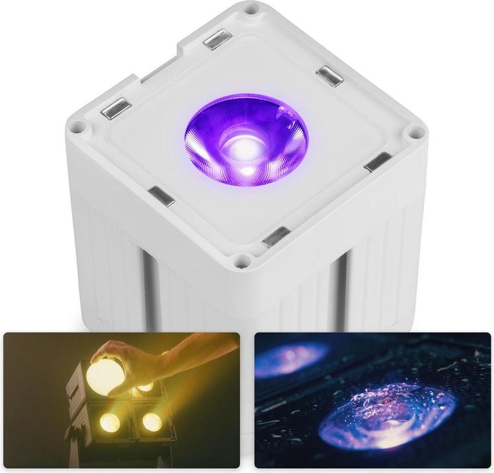 Actual product image BeamZ Spotlight KUBE20WH (20 W, LED)