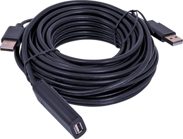Produktbild Unitek Y-278 USB Kabel USB 2.0 2 x USB A USB A (10 m, USB 2.0)