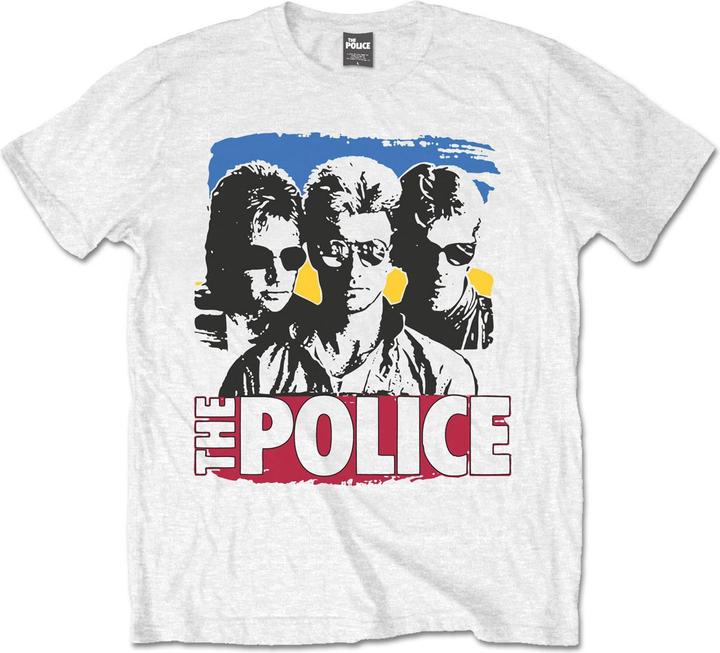 Immagine prodotto The Police Maglietta Gruppo Musicale Adulto Unisex (S)