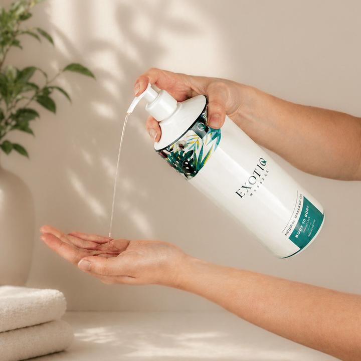 Image du produit Exotiq Body To Body Öl – 1L (1000 ml)