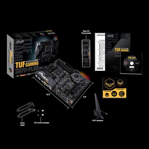 Image du produit ASUS TUF Gaming X570-Plus (WI-FI) (AM4, AMD X570, ATX)
