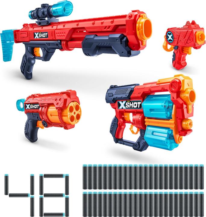 Actual product image Zuru Excel Micro Launcher Set 4-Pack 16 Arrows