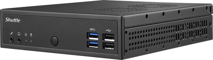 Produktbild Shuttle Barebone DH02U, schwarz (Intel Celeron 3865U)