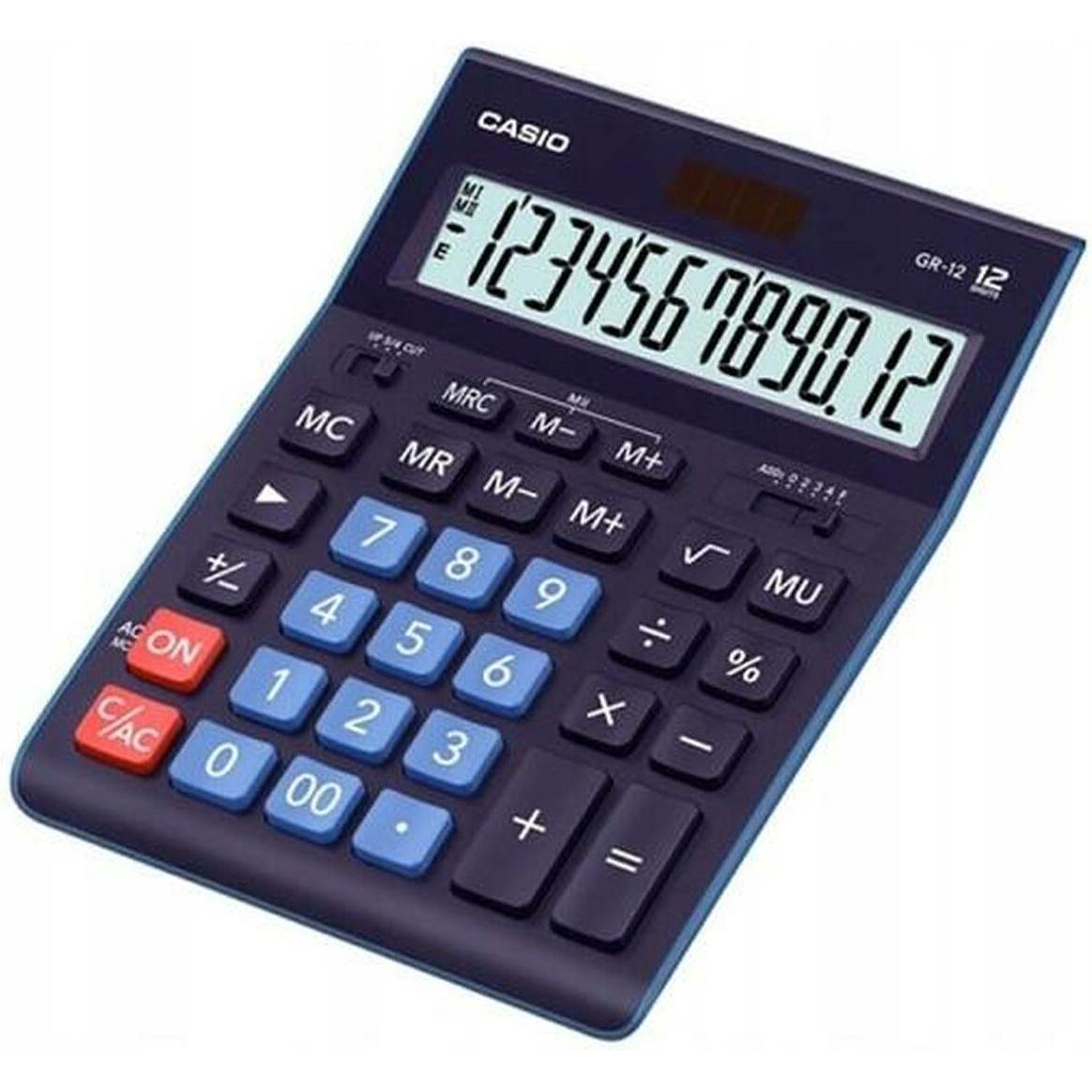 Casio, Taschenrechner, Taschenrechner GR-12C Marineblau