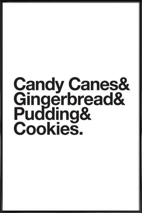 Produktbild Juniqe Candy Canes & Cookies (30 x 45 cm)