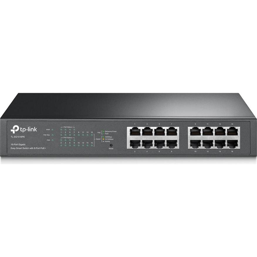 TP-Link PoE+ Switch TL-SG1016PE 16 Port (16 porte), Switch di rete