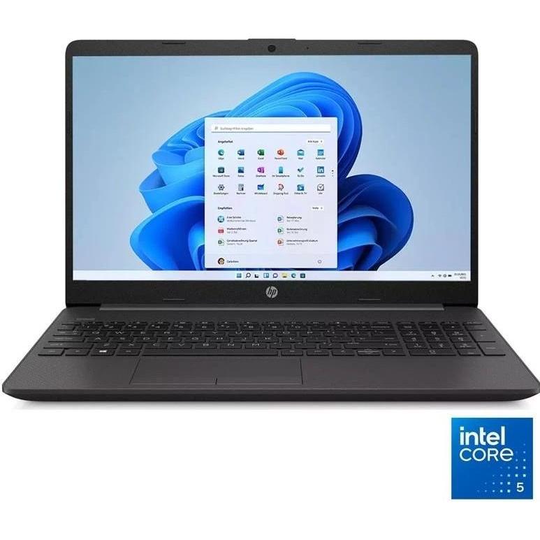 HP 250 G9 (15.60", 512 GB, 16 GB, DE, Intel Core i5-1235U), Notebook, Schwarz