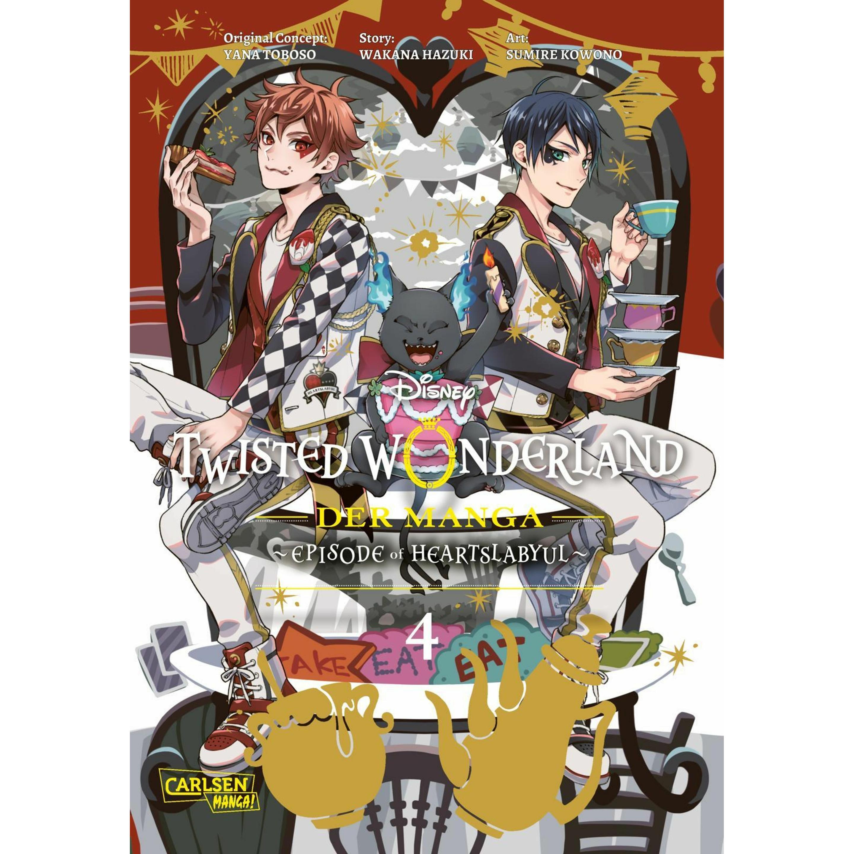 Twisted Wonderland: Der Manga 4, Belletristik von Disney, Wakana Hazuki, Yana Toboso, Sumire Kowono