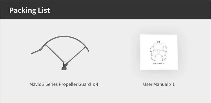 Actual product image Pgytech Mavic 3 Classic Propeller Guard (Propeller protection, DJI Mavic 3 Classic)