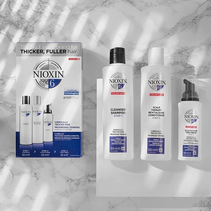 Actual product image Nioxin System 6 Scalp Therapy Revitalising Conditioner odżywka do włosów poddanych zabiegom (300 ml)