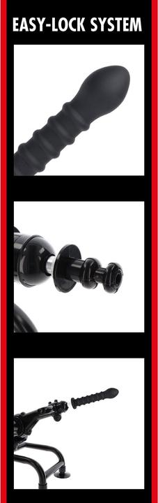 Actual product image Hidden Desire Ribbed Dong Easy-Lock 19 cm