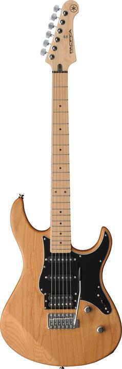 Yamaha PACIFICA112VMX 6-String Solid Electric Guitar Black, Wood, Yellow (Electric guitar, Maple, Urea)