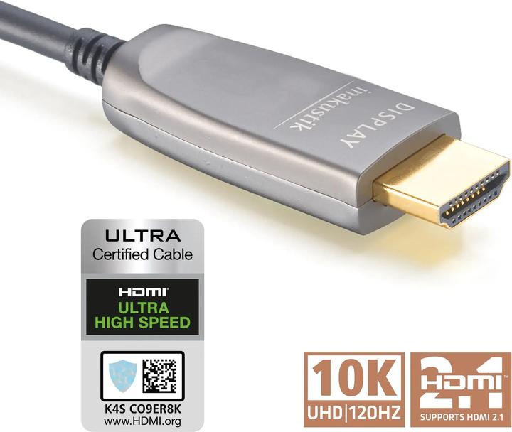 Produktbild Inakustik HDMI (Typ A) — HDMI (Typ A) (5 m, HDMI, 2.1b)