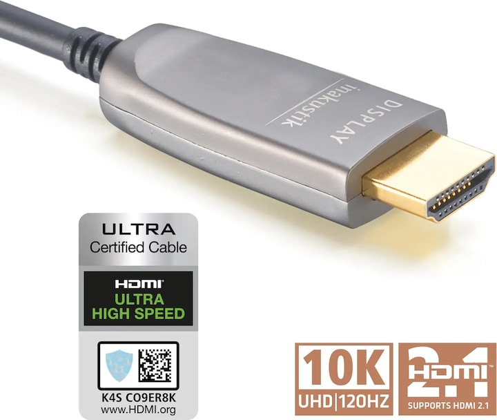 Actual product image Inakustik HDMI (Typ A) — HDMI (Typ A) (5 m, HDMI)