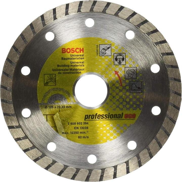 Produktbild Bosch Professional Zubehör Diamanttrennscheibe Standard for Universal Turbo, 125x22,23x2x10 mm, 1er-Pack