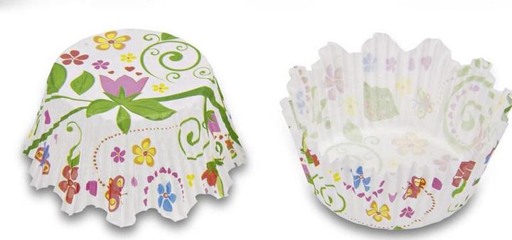 Produktbild Städter Papierbackförmchen Mini Blumengarten ø 3/4x2 cm 100er (4 cm)