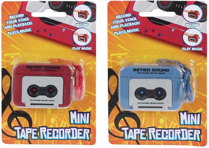 Image du produit Schlüsselanhänger mit Kassettenrekorder – 5,5 cm