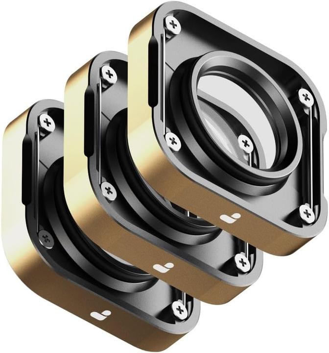 Actual product image PolarPro GoPro Hero 9, 10 & 11 3-Pack Mist(1/4), BlueMorphic and SilverMorphic (32.40 mm, Effect filter)