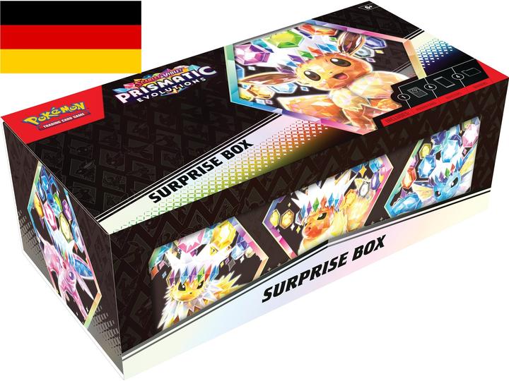 Image du produit Pokémon Prismatic Evolutions (Allemand, Coffret & Collection)