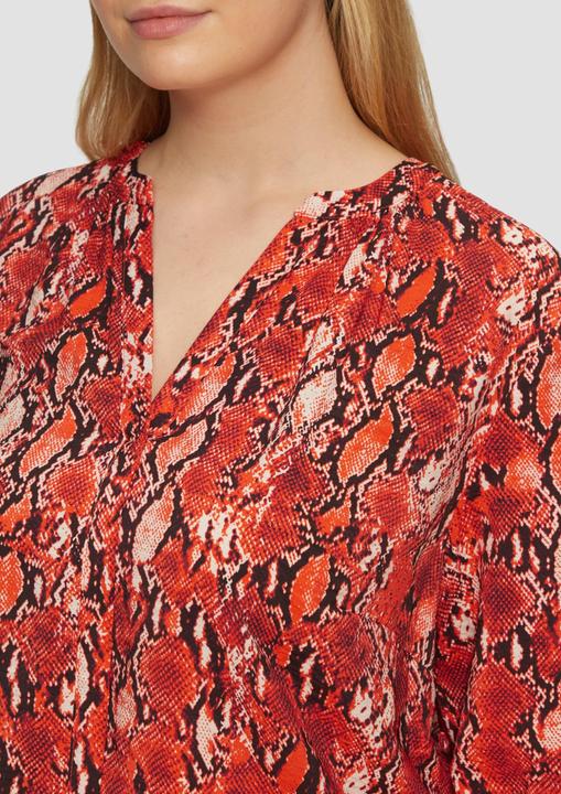 Image du produit S.Oliver Bluse Bluse mit Animal-Print aus Viskosemix (44)