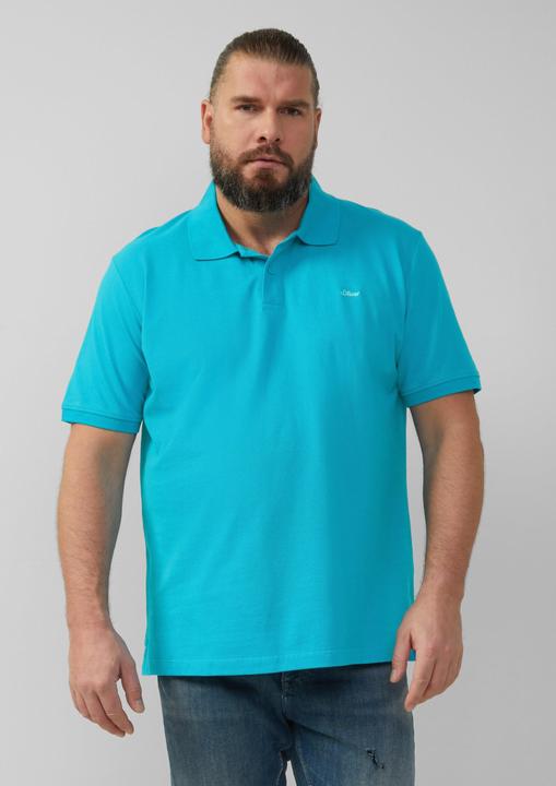 Produktbild S.Oliver Polo-Shirt Poloshirt aus Baumwollpiqué (5XL)
