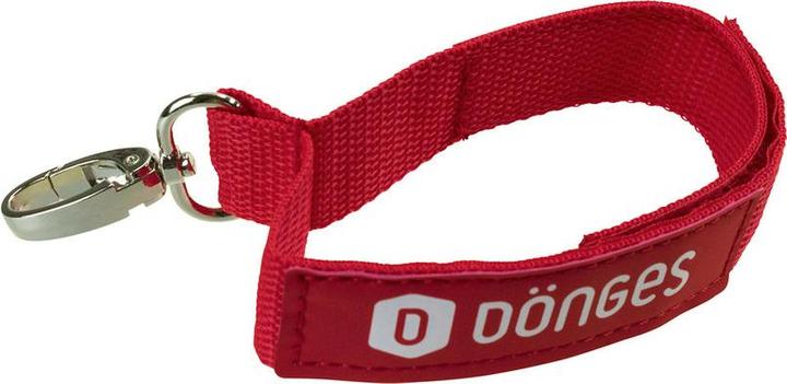 Actual product image Dönges Glove holder with Velcro fastener and carabiner, 30 cm
