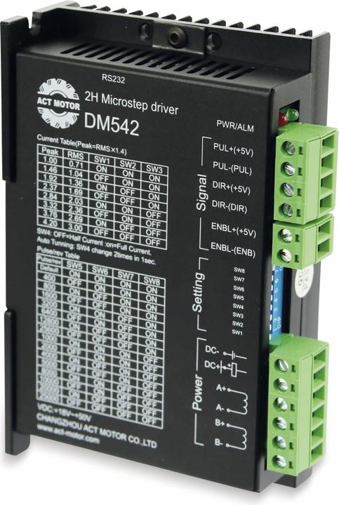 Produktbild ACT Motor Schrittmotortreiber, DM542 Nema23, GmbH
