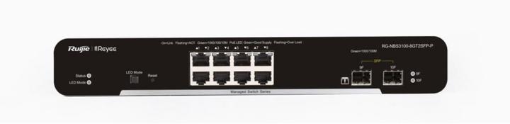 Produktbild Ruijie SWITCH REYEE RG-NBS3100-8GT2SFP-P 5-PORT 10/100 MBPS DESKTOP SWITCH (8 Ports)