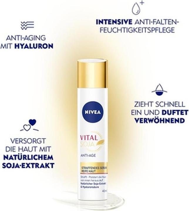 Produktbild NIVEA Vital Soja Anti-Age Straffendes Serum (40 ml)