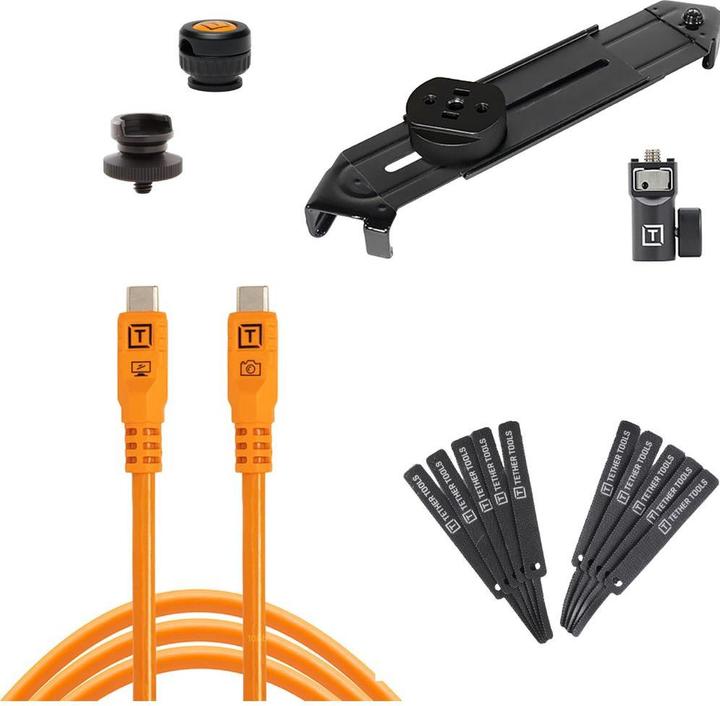 Immagine prodotto Tether Tools Mobile Tethering Kit Large Optima 10G gerade 1,8m