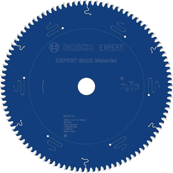 Actual product image Bosch Professional Zubehör Circular saw blade Expert for Multi Material, 300 x 30 x 2.4 mm, 96