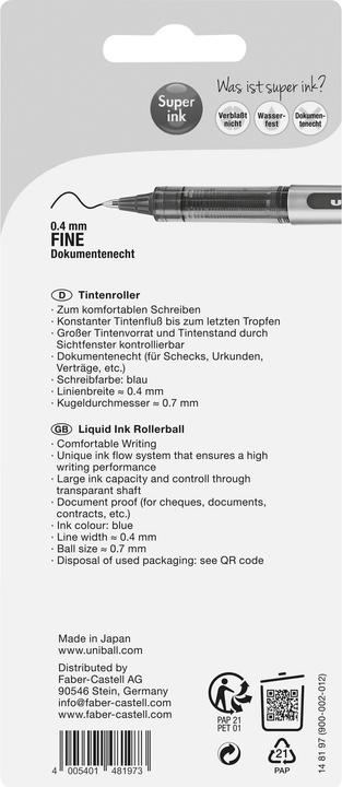 Produktbild Magni Tintenroller (Blau, 1x)