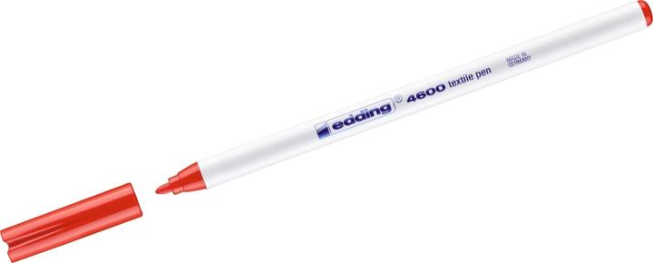 Actual product image Edding 4600 - T-Shirt Pen (Red, 1 mm, 1 x)