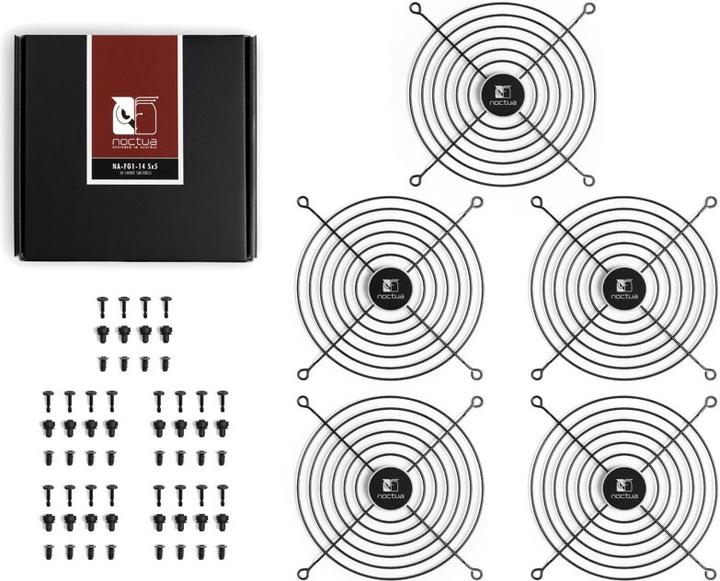 Productafbeelding Noctua NA-FG1-14 Sx5 ventilatorrooster 140 mm - zwart