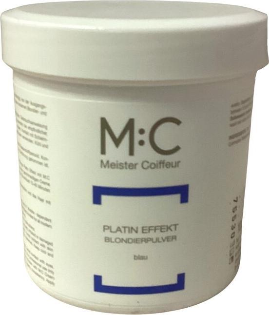 Immagine prodotto Meister Coiffeur M:C Platinum Effect C 100 g blu, senza polvere (Blu)