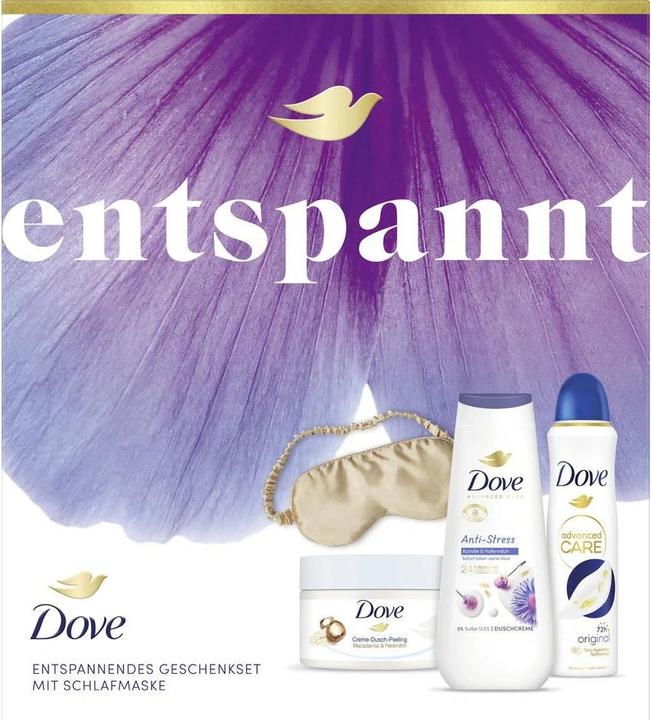 Produktbild Dove Geschenkset 25 entspannt und Maske 3-teilig (Körperpflegeset)