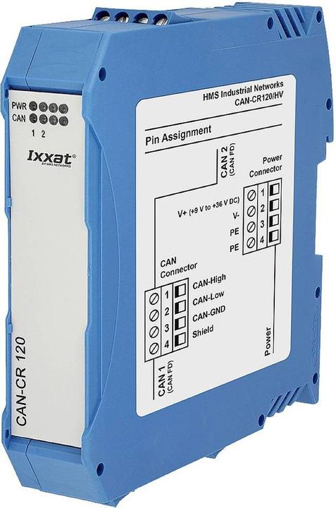 Produktbild Ixxat 1.01.0210.20210 CAN-CR120/HV CAN/CAN-FD Repeater 1 St.