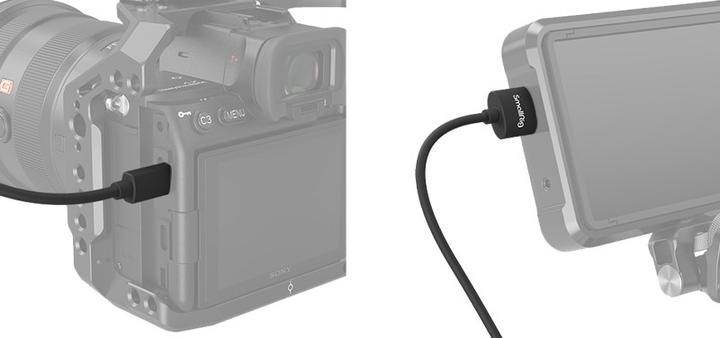 Image du produit SmallRig Micro HDMI (Typ D) — HDMI (Typ A) (0.35 m, HDMI, 2.0)