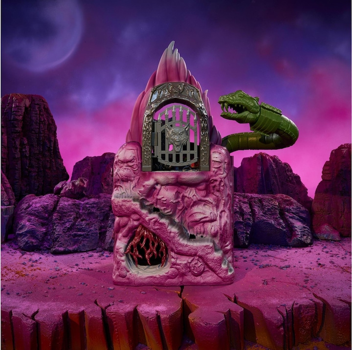 Actual product image Masters of the Universe Origins Snake Mountain Playset