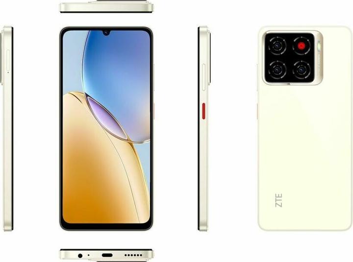 Produktbild ZTE Blade A56/4GB/64GB/Gold (64 GB, Gold, 6.75", Hybrid Dual SIM, 4G)