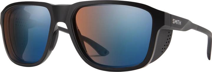 Matte Black, polarized blue mirror
