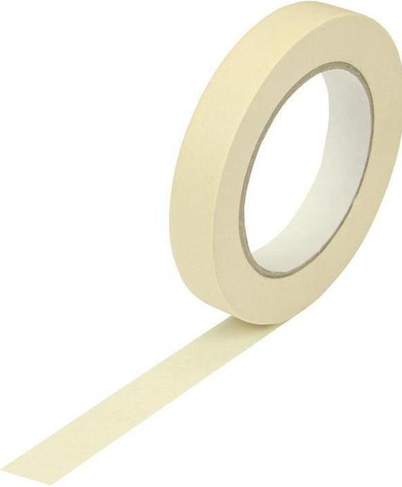 Image du produit Transpak Ruban crêpe largeur 19mm longueur 50m épaisseur 125µ chamois crêpe plat longueur 50 m largeur 19 mm (19 mm)