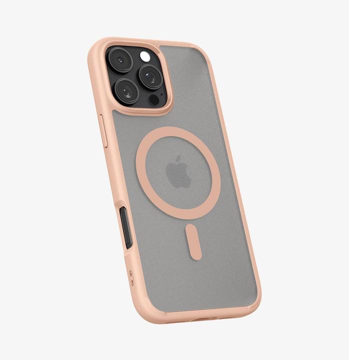 Produktbild Spigen Ultra Hybrid TPU Back Cover Rosa/Durchsichtig Magnetisch Apple iPhone 16 Pro (Apple iPhone 16 Pro)